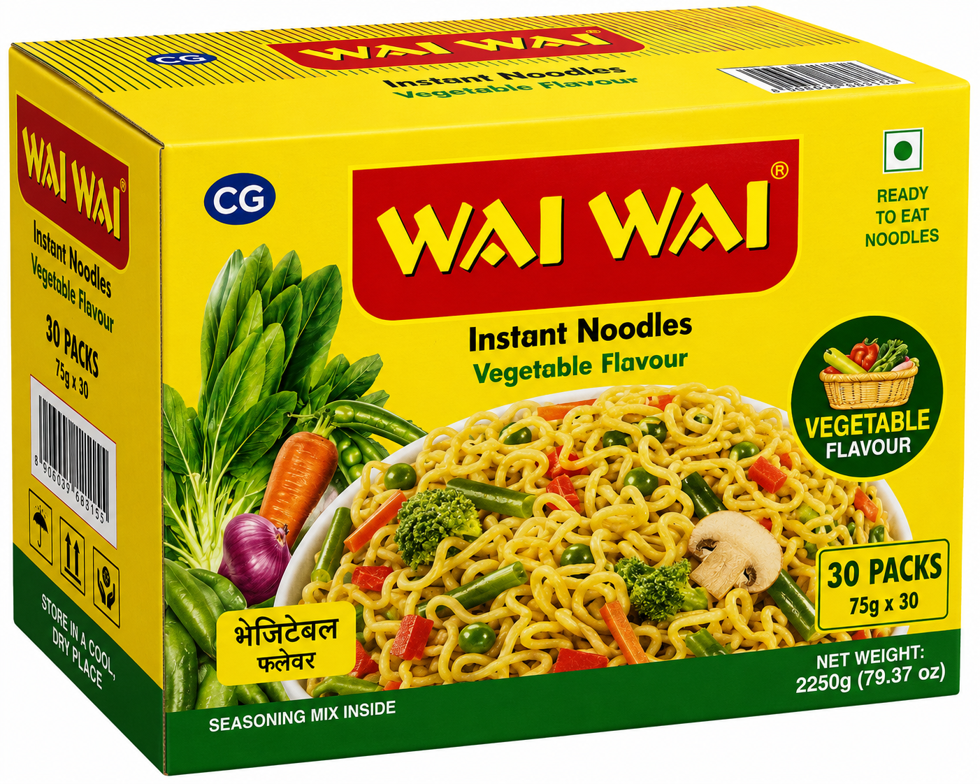 Wai Wai Vegetable Noodles