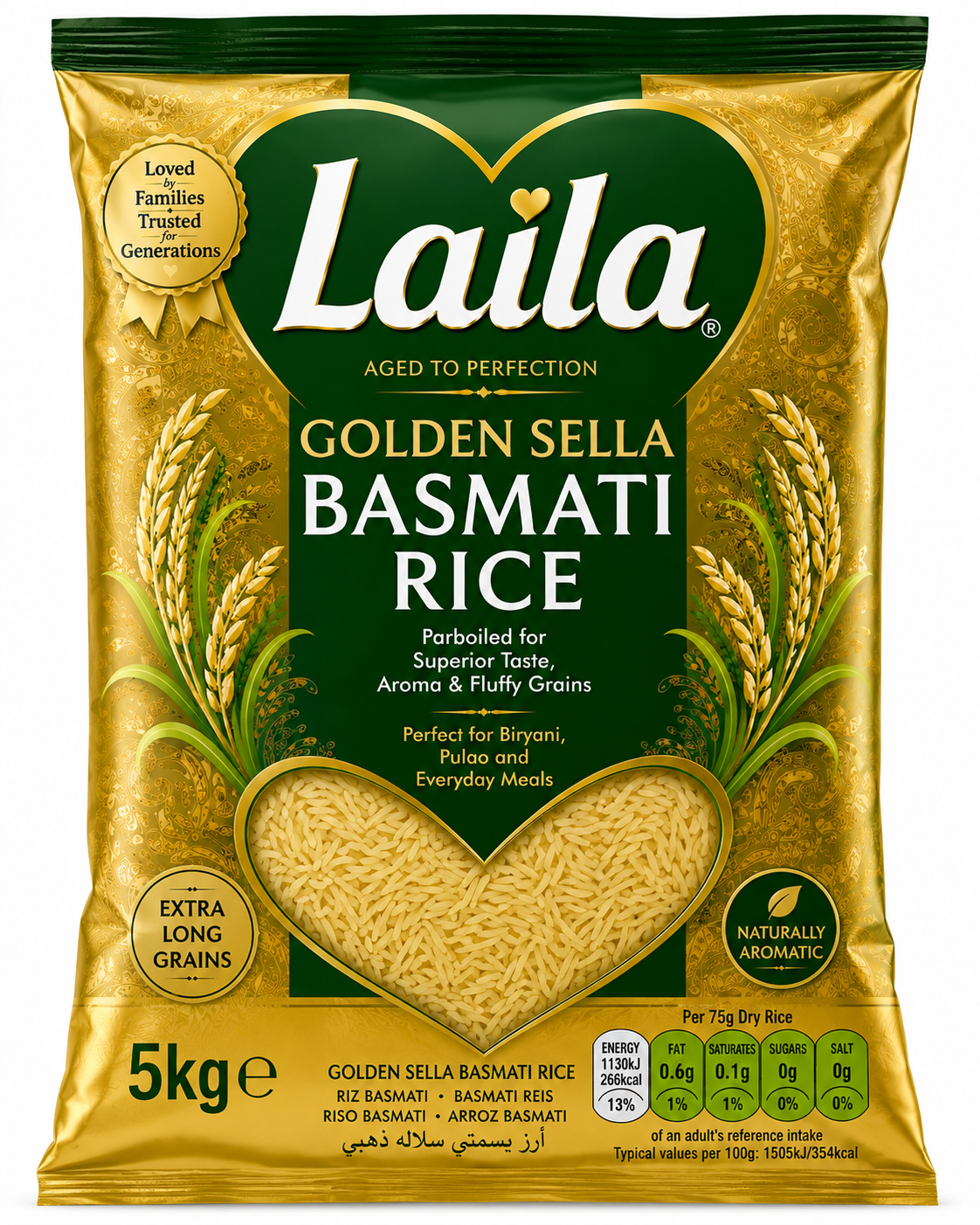 Laila Golden Sella Basmati Rice