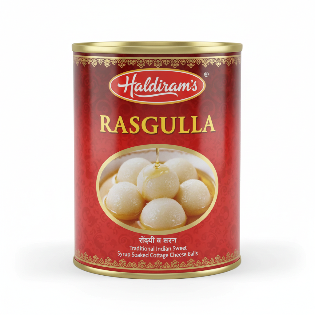Haldiram's Rasgulla Tin