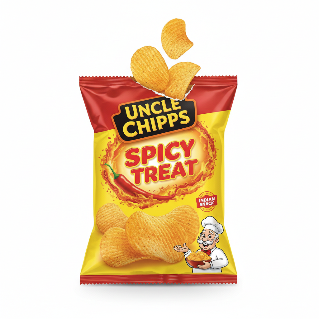 Uncle Chipps Spicy Treat